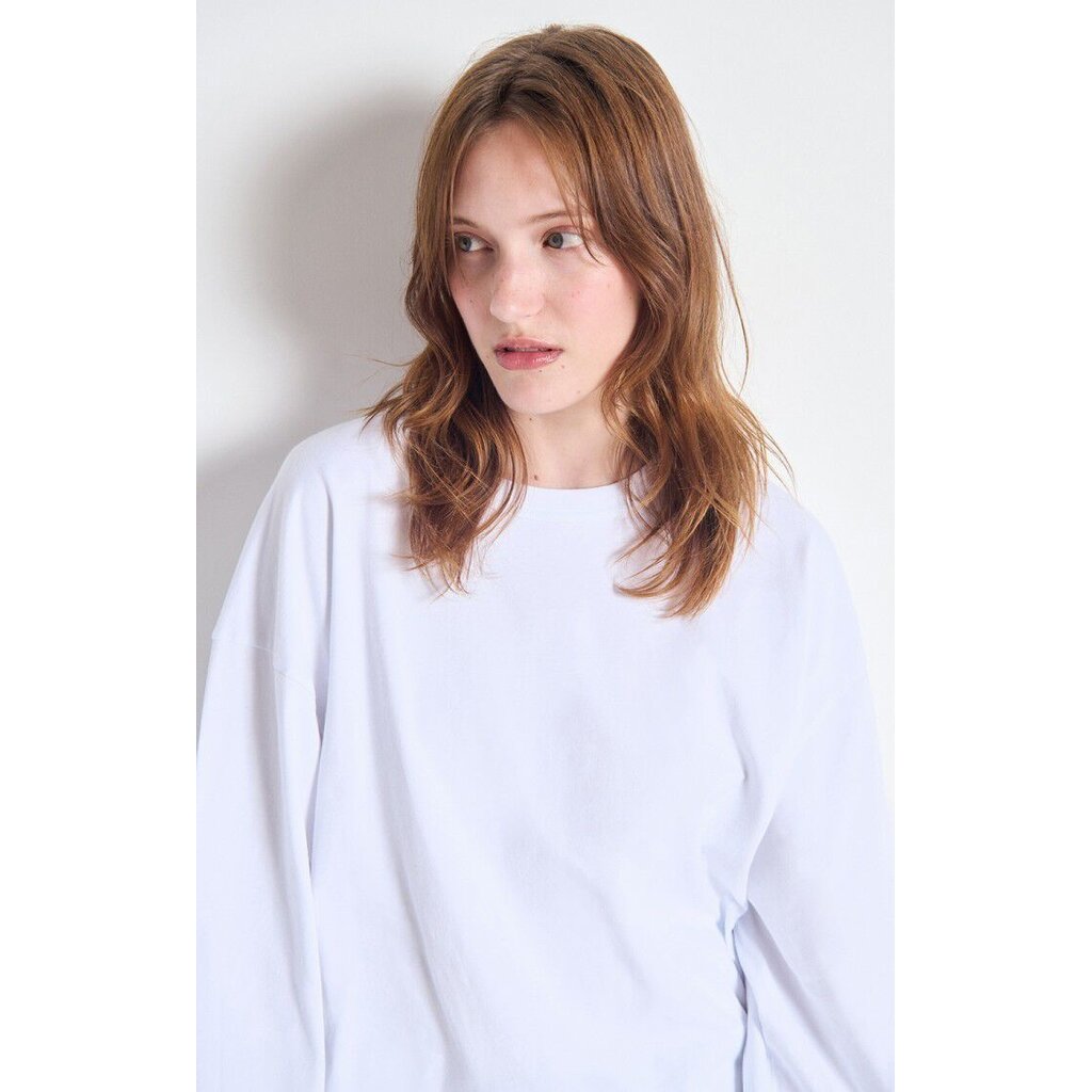 American Vintage t-shirt FIZ02JE26 in blanc