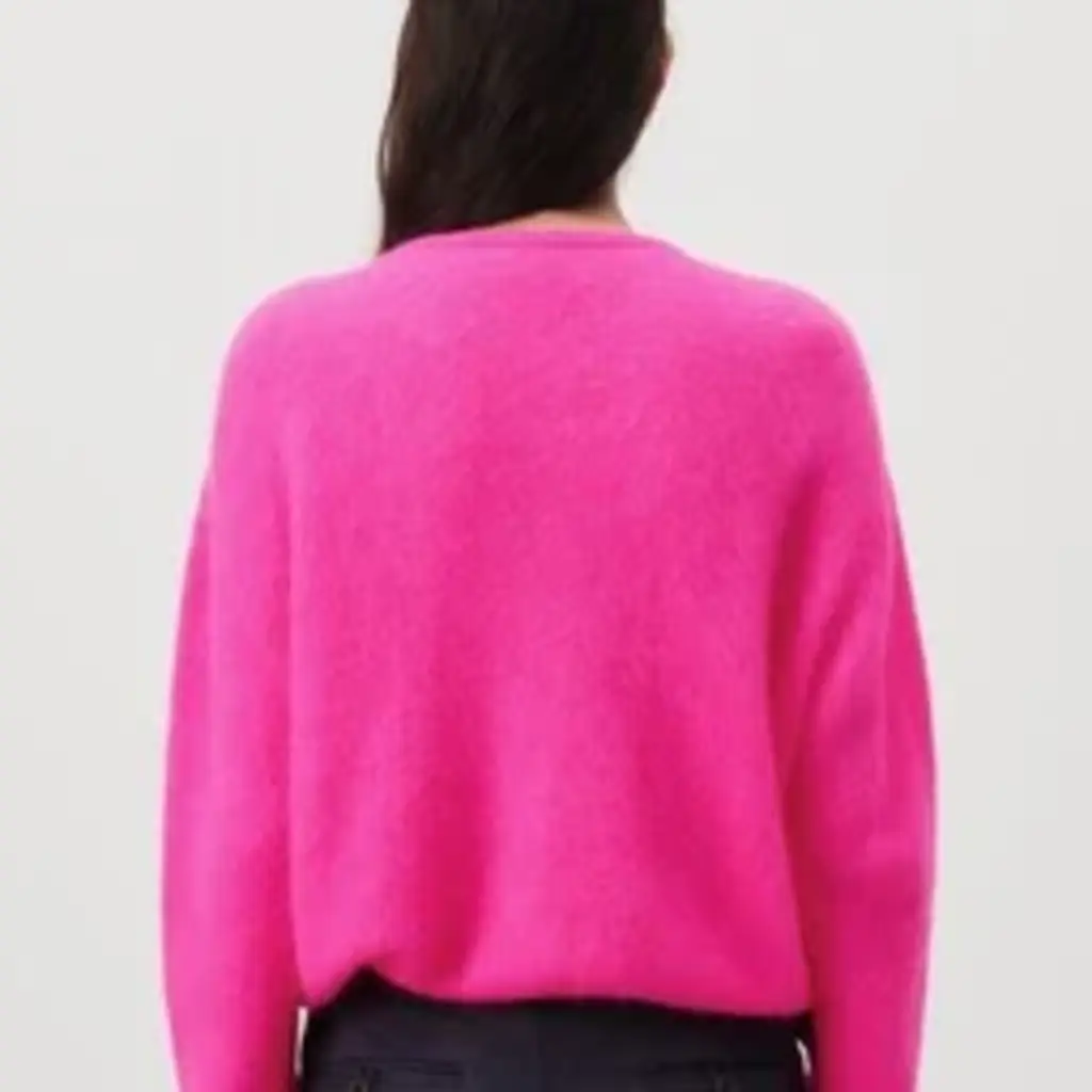 American Vintage Vitow vest in rose fluo