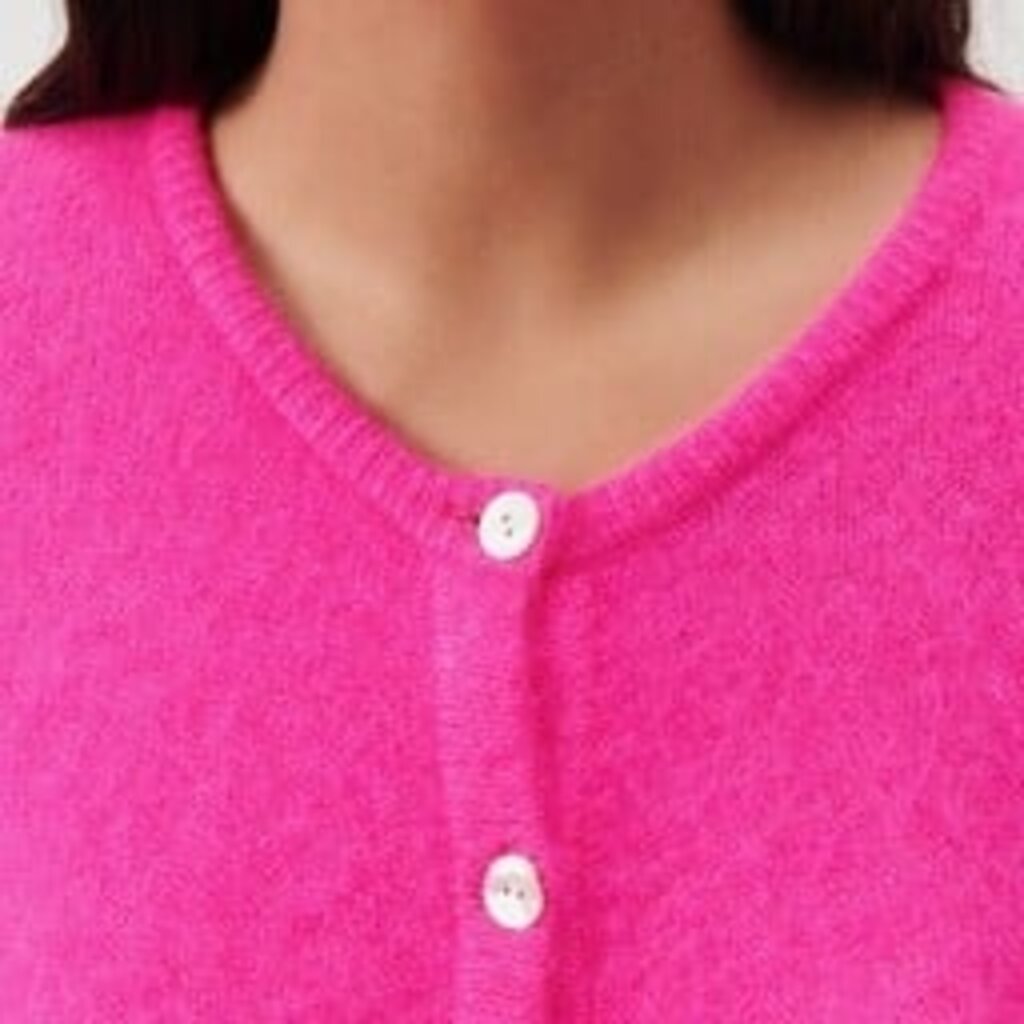 American Vintage Vitow vest in rose fluo