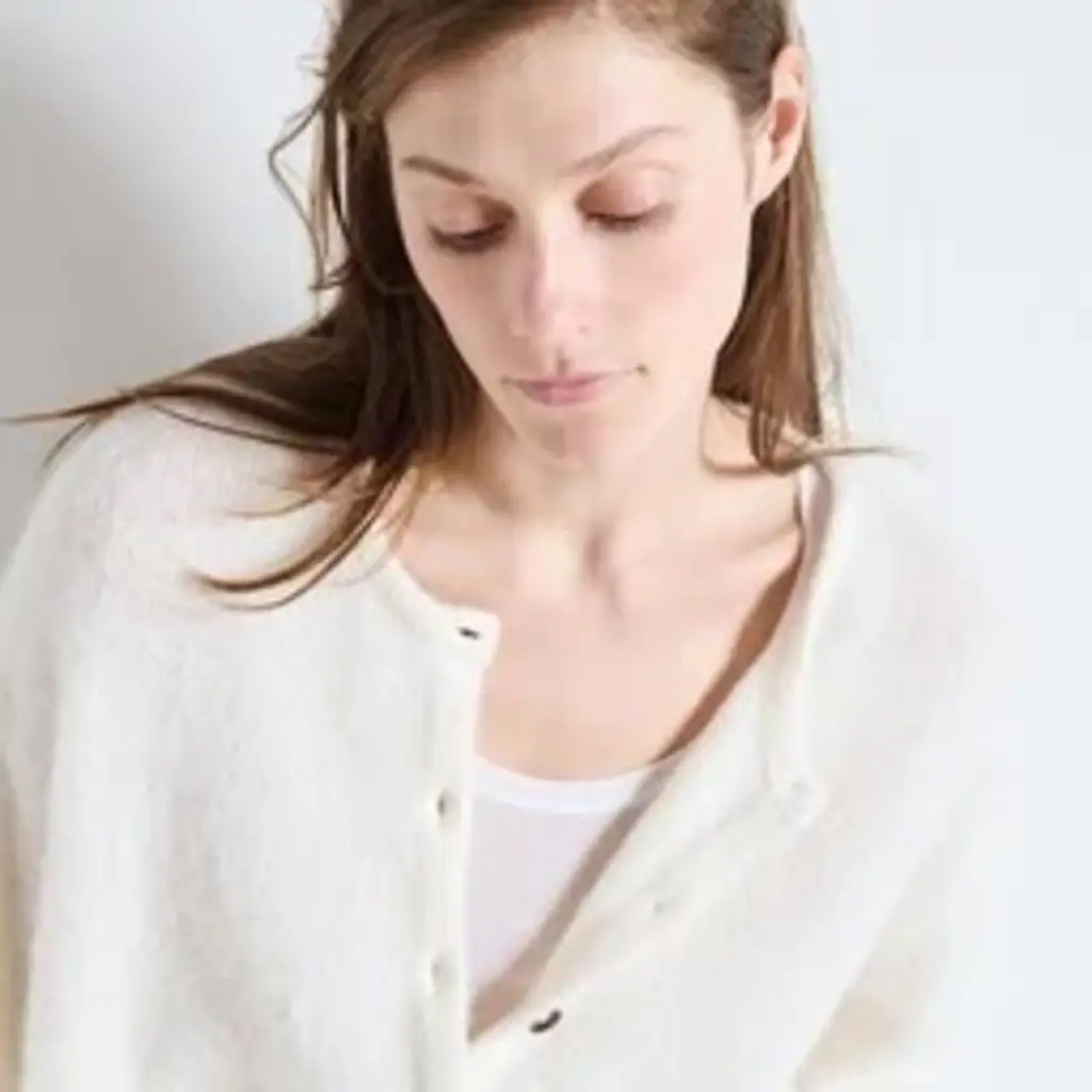 American Vintage vest VITO19EE26 in blanc