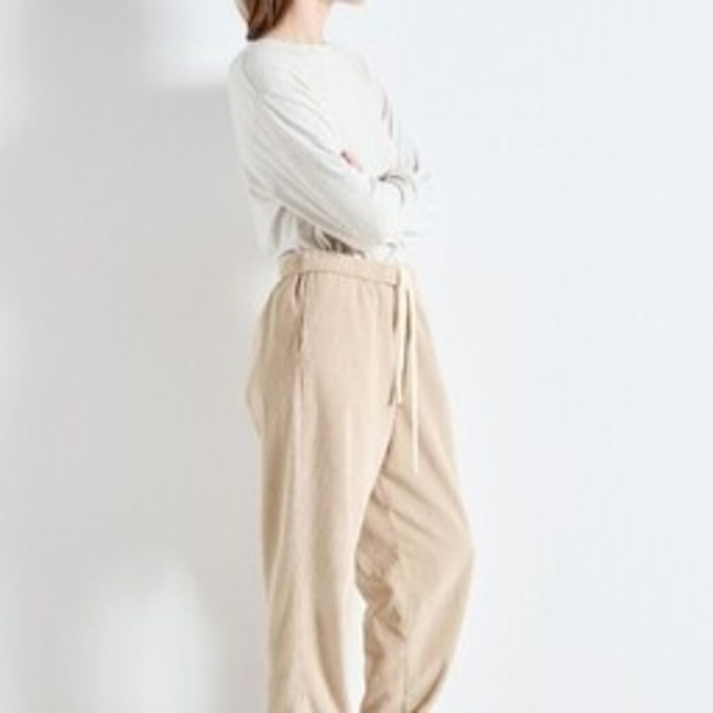 American Vintage t-shirt lange mouwen in gris chine