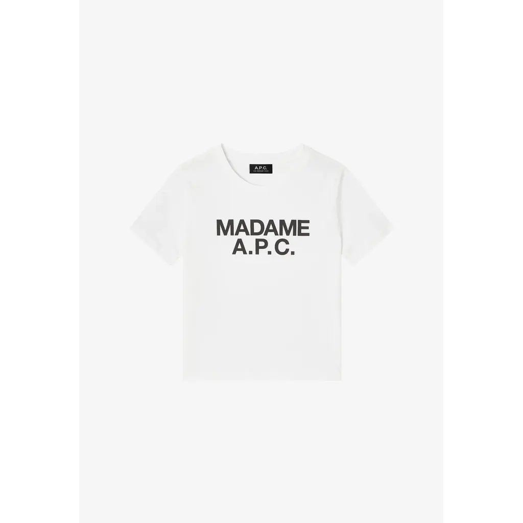 A.P.C. t-shirt Madame in blanc
