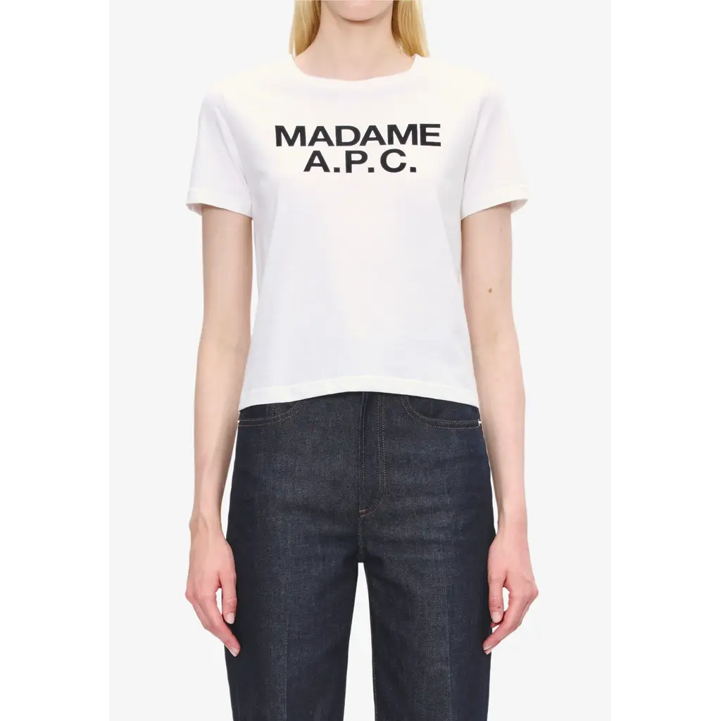 A.P.C. t-shirt Madame in blanc