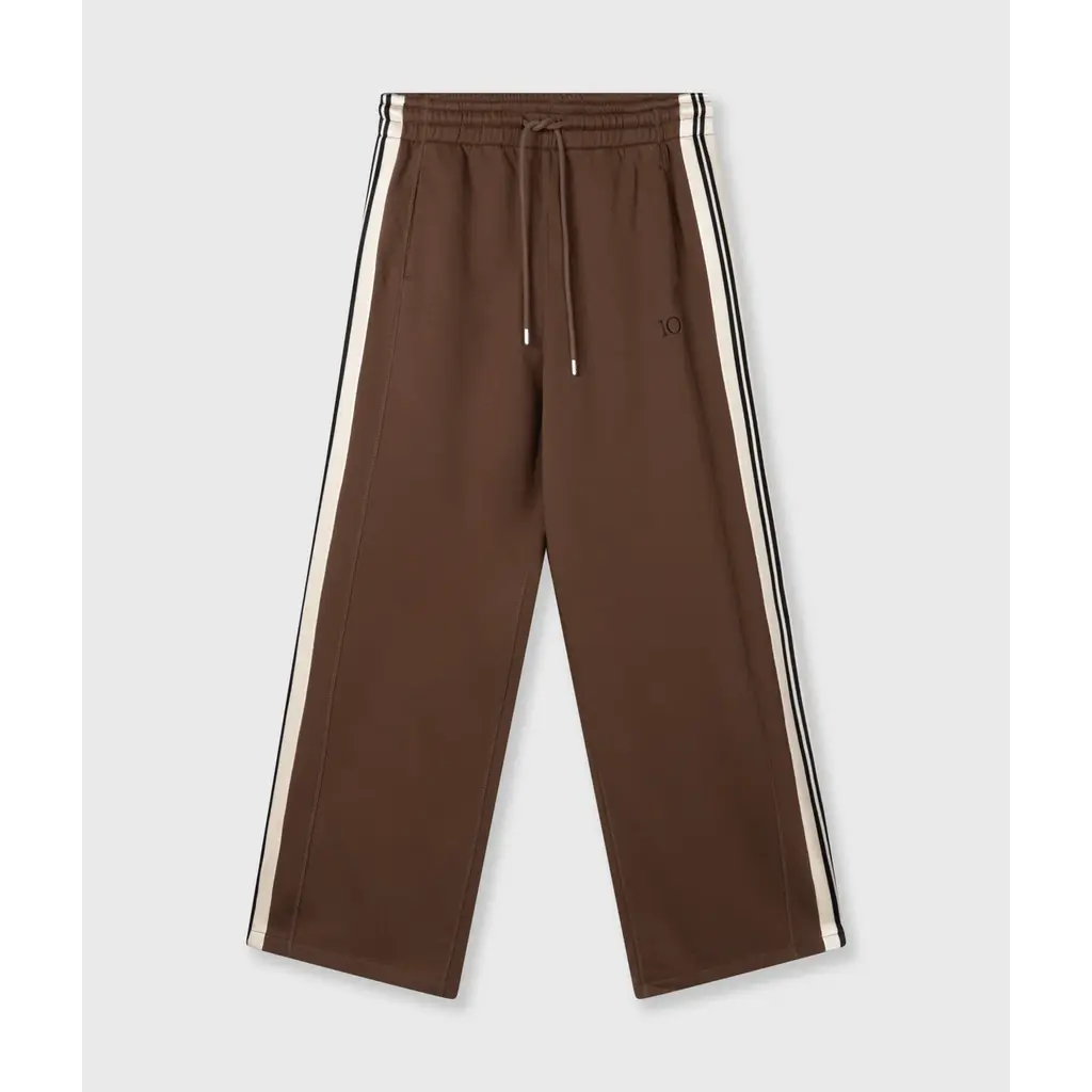 10 Days western jogger tape in dark truffle