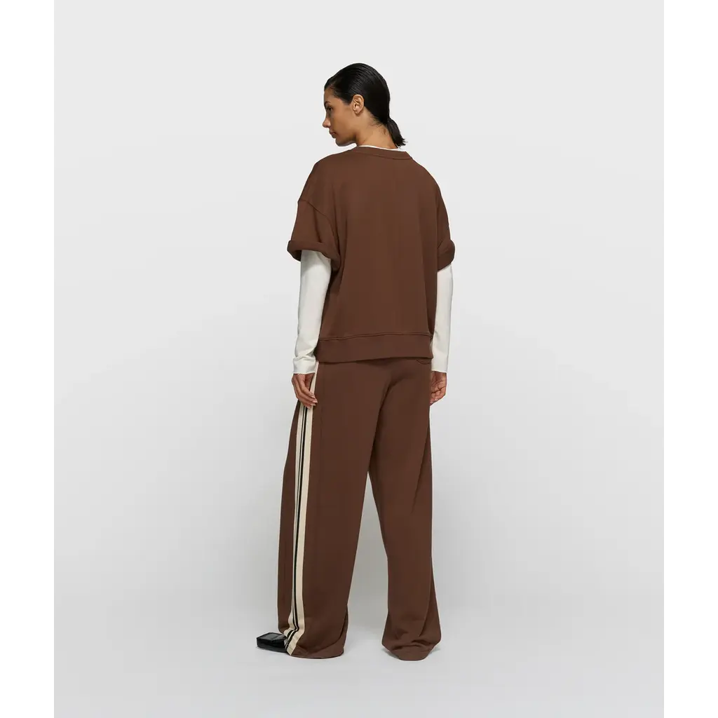 10 Days western jogger tape in dark truffle