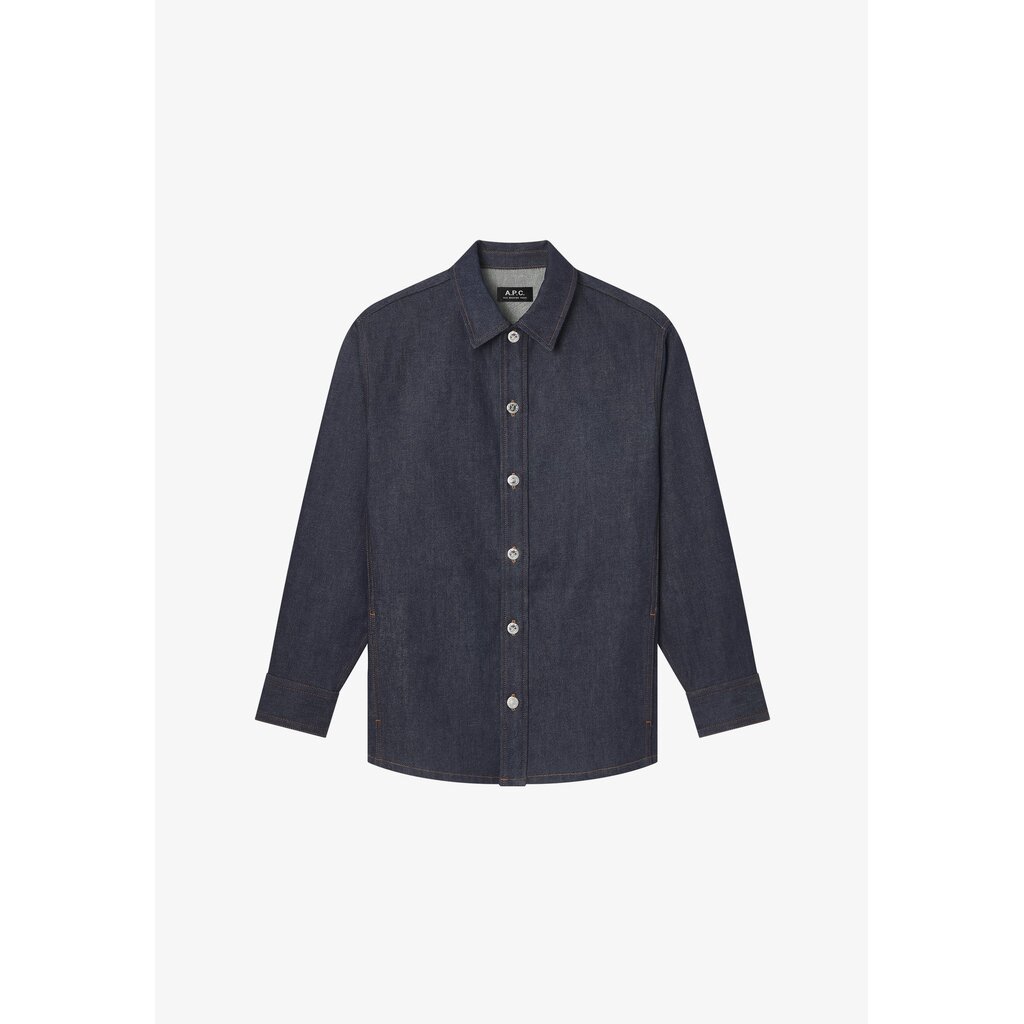 A.P.C. spijkerblouse in indigo