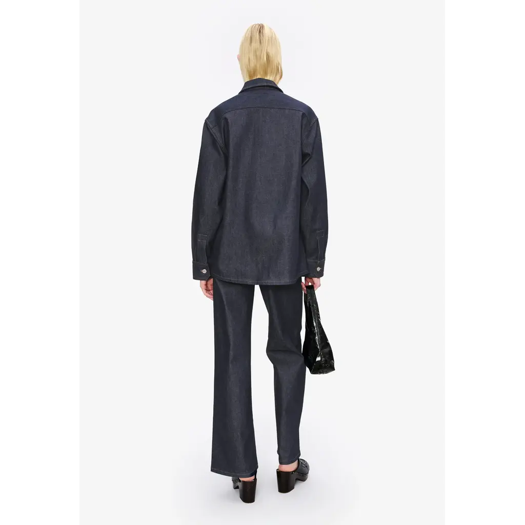 A.P.C. spijkerblouse in indigo