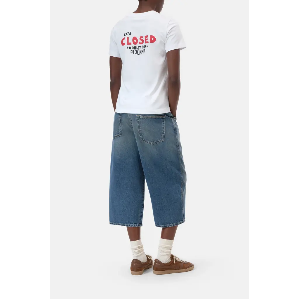 CLOSED printed t-shirt in white