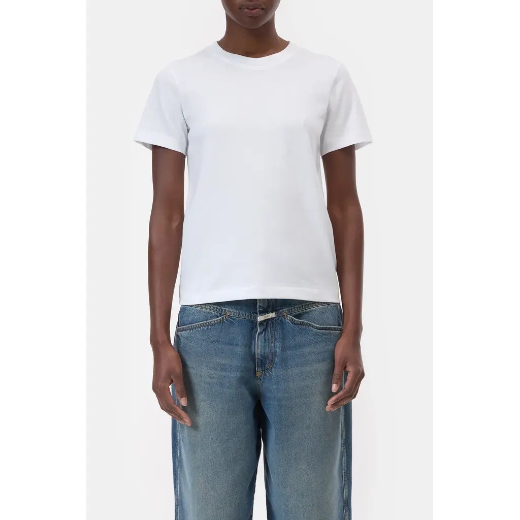 CLOSED printed t-shirt in white