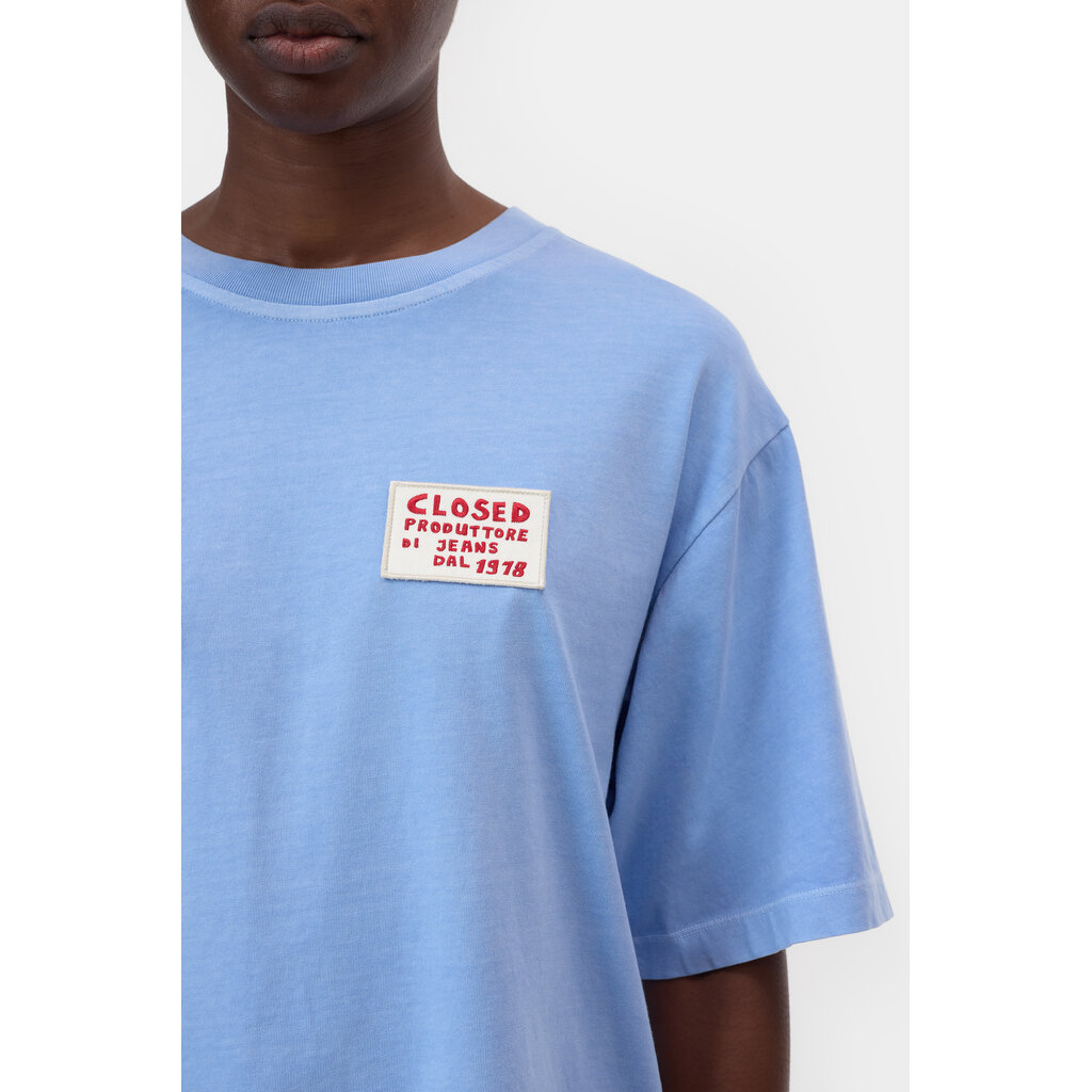 CLOSED t-shirt in sky blue