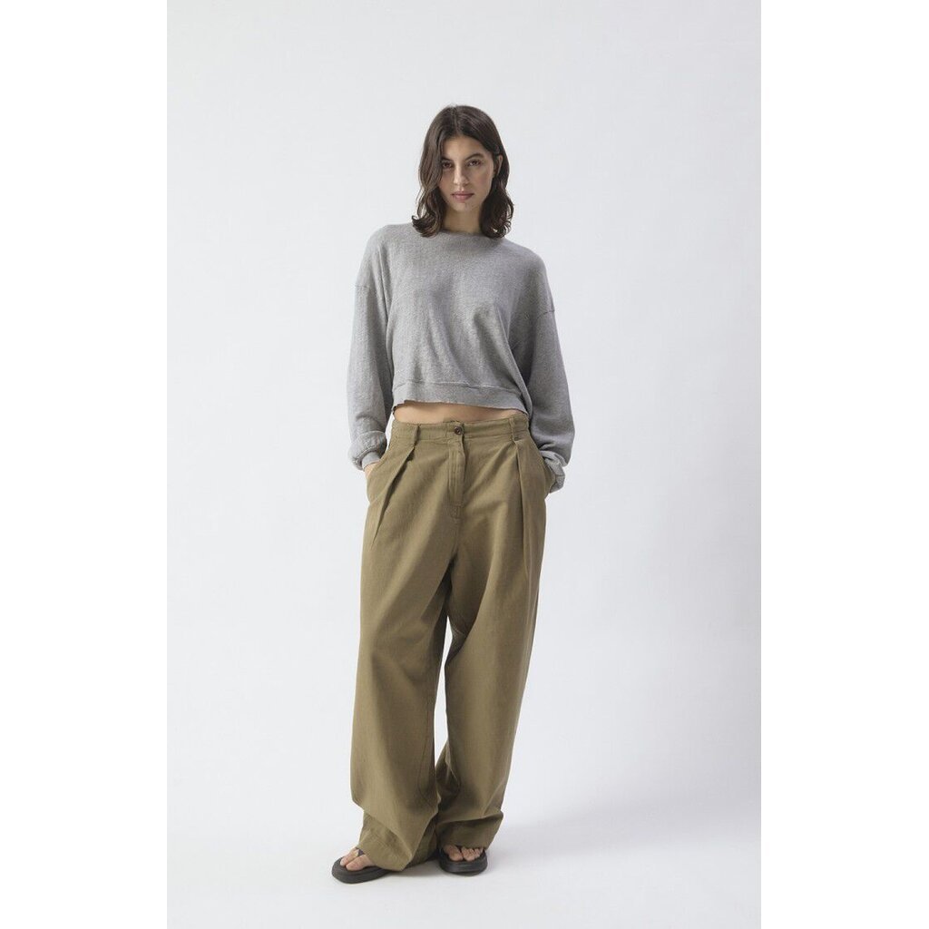 American Vintage pantalon NAM10AE26 in liane