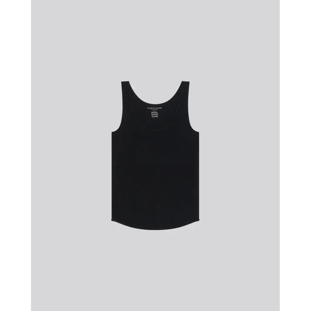 Majestic singlet in noir