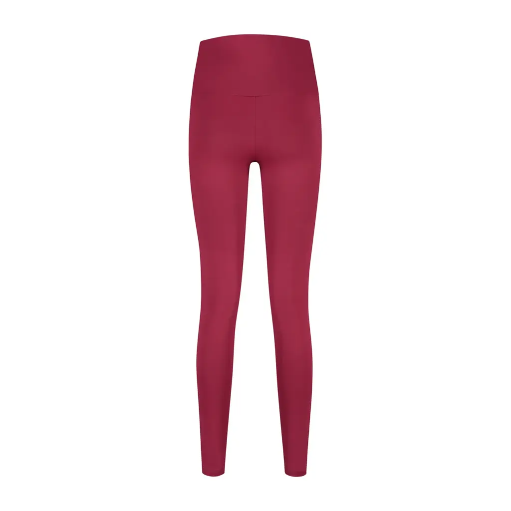 Deblon Sports sport legging high waist in crimson red