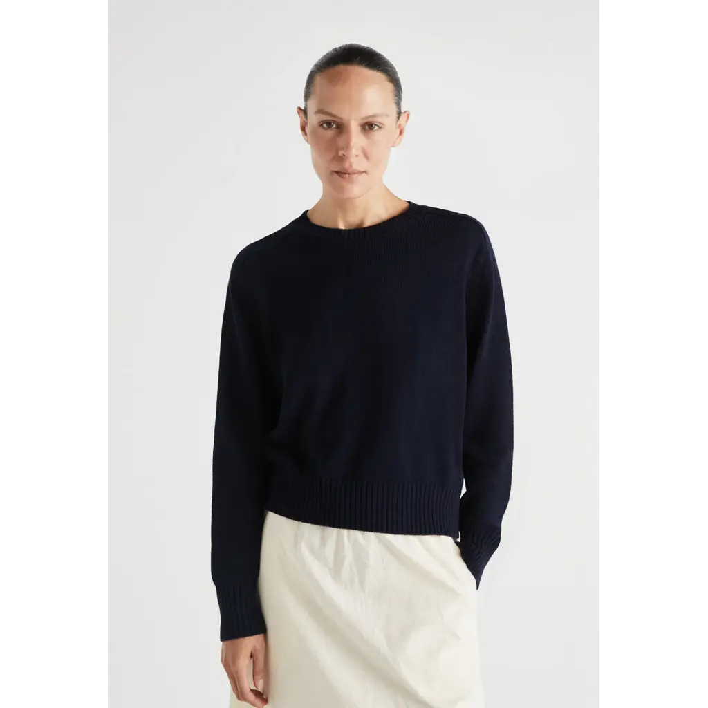 Masscob Merlot Knit in deep navy