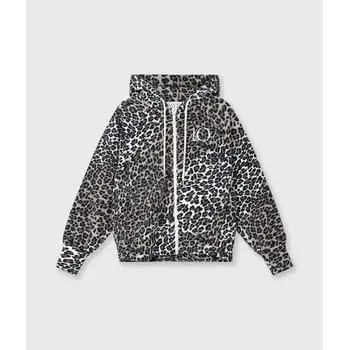10 Days Soft Scuba Hoodie Leopard