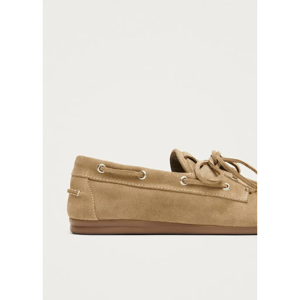 Alohas Rowan Loafers in suede beige
