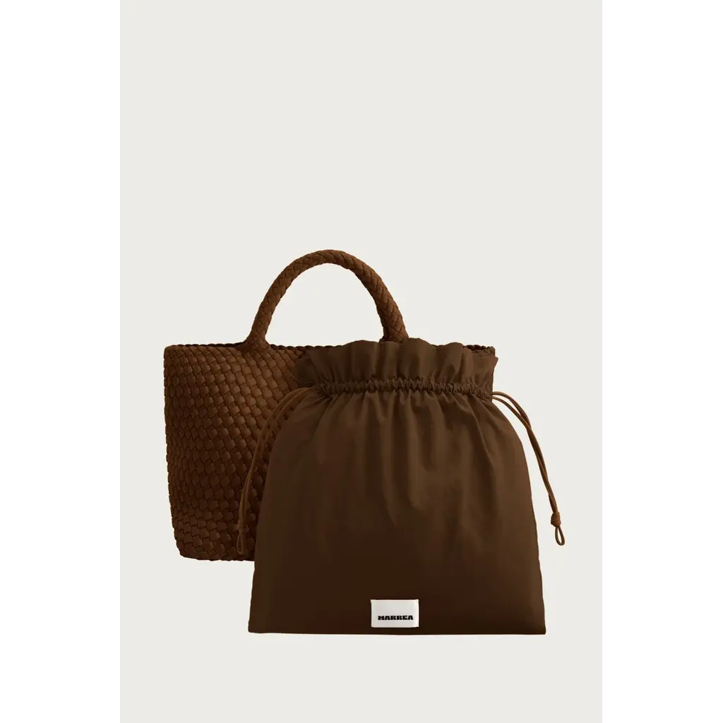 Marrea medium tas in caramel caffe