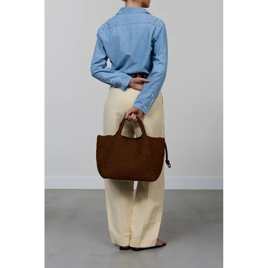 Marrea medium tas in caramel caffe