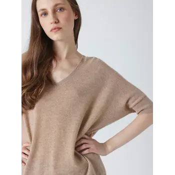 Absolut Cashmere trui Kate in chestnut