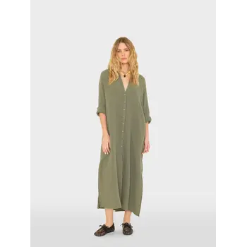 Xírena Boden jurk olive moss