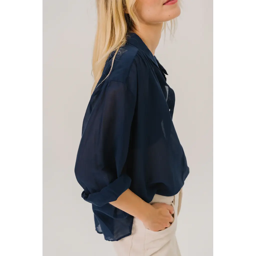 Sacrecoeur blouse Ali Night in bleu