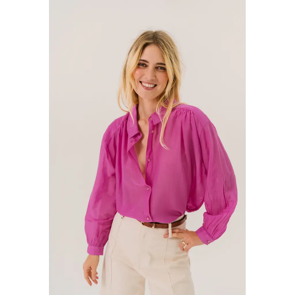 Sacrecoeur blouse Ali Bloom in rose