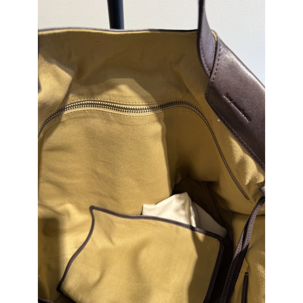 Bea Mombaers shopper EastWest in dark brown