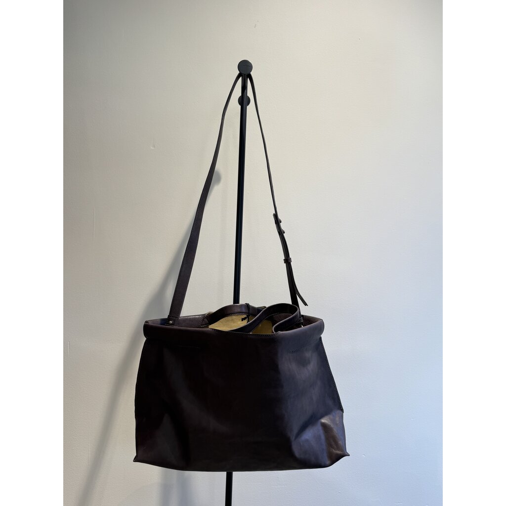 Bea Mombaers shopper Midi in dark brown