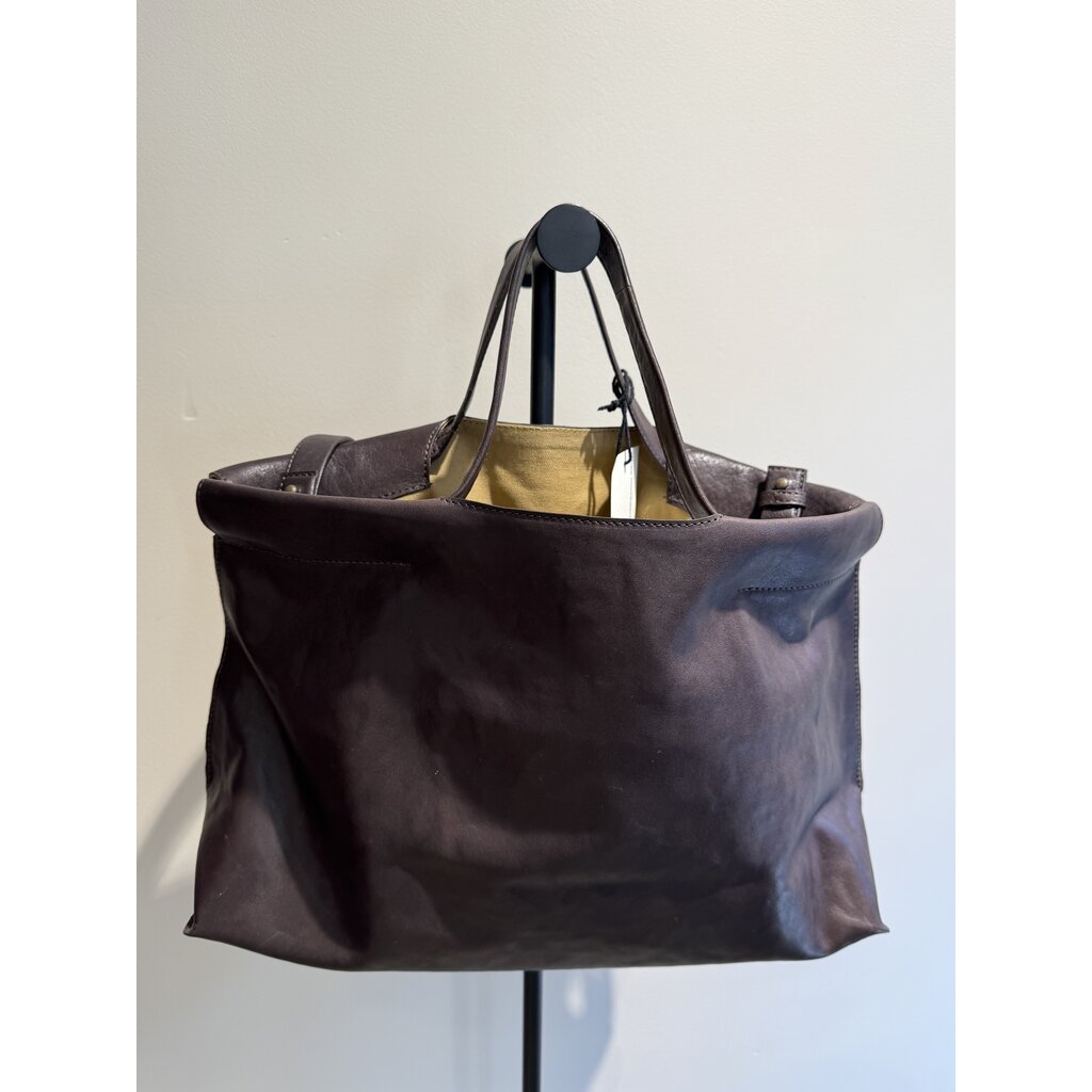 Bea Mombaers shopper Midi in dark brown