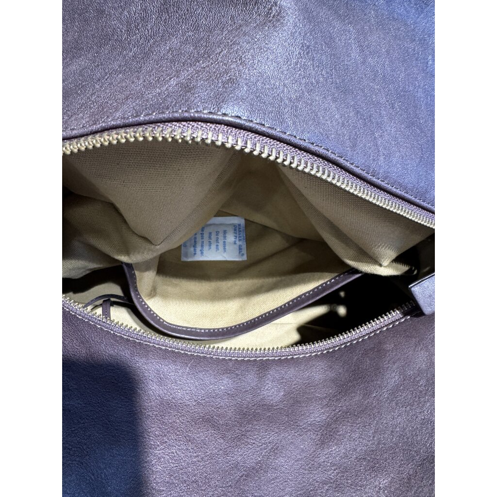 Bea Mombaers shoulderbag L in dark brown