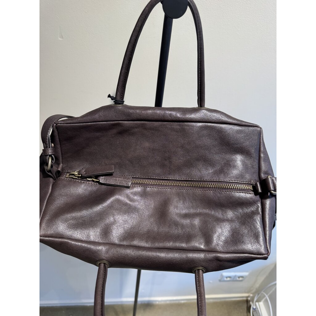 Bea Mombaers shoulderbag S in dark brown
