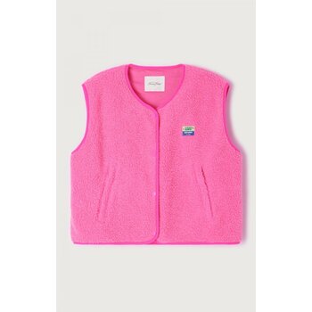American Vintage bodywarmer in pink acid chine