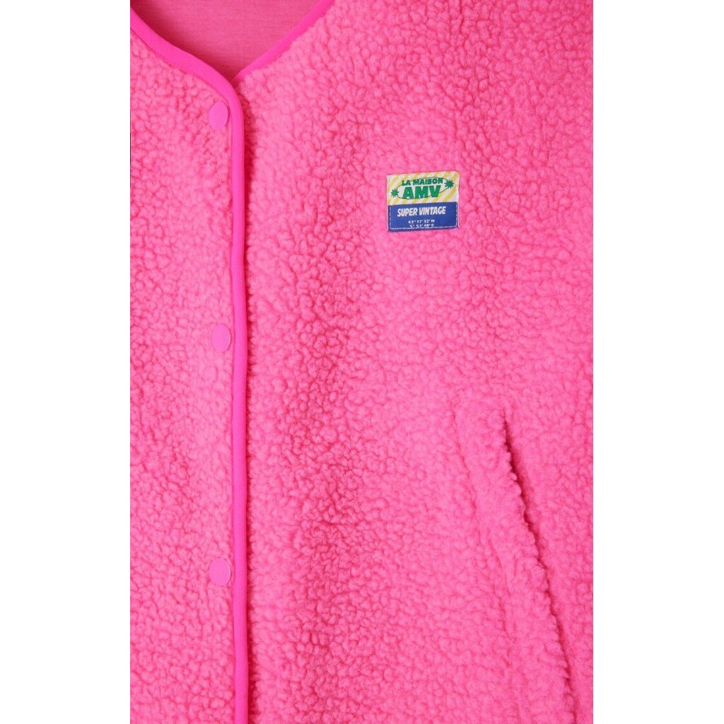 American Vintage bodywarmer HOK16BE26 in pink acid chine