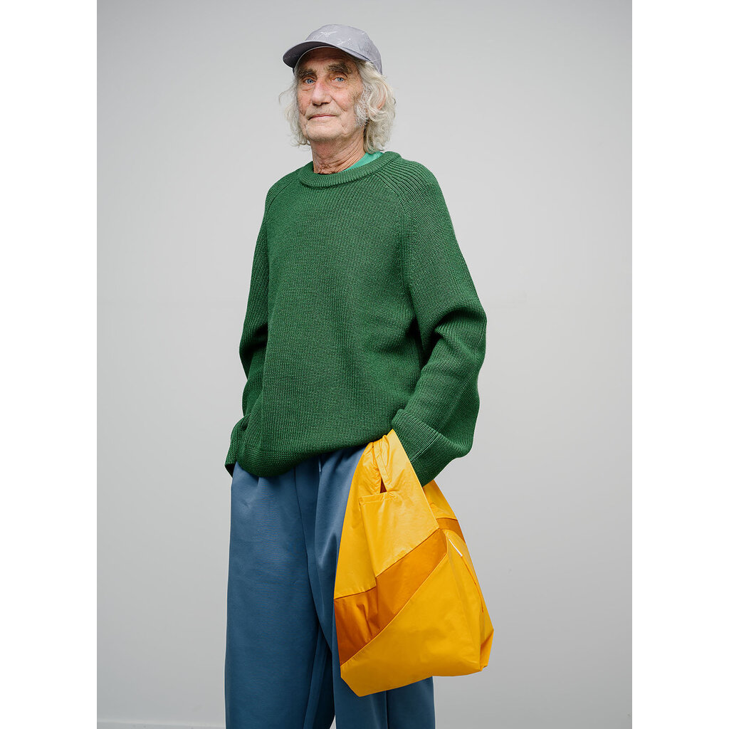 Susan Bijl shopping bag M in calendula & ginger