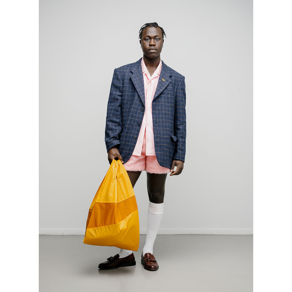 Susan Bijl shopping bag L in calendula & ginger