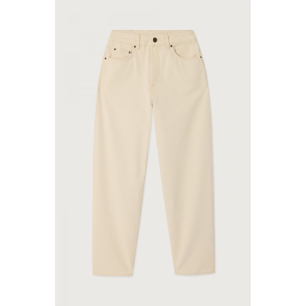 American Vintage broek SNOP11BE26 in ecru
