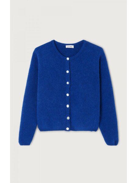 American Vintage Vitow vest in bleu royal
