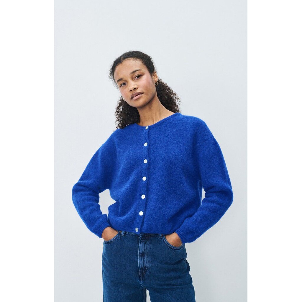 American Vintage vest VITO19EE26 in bleu royal