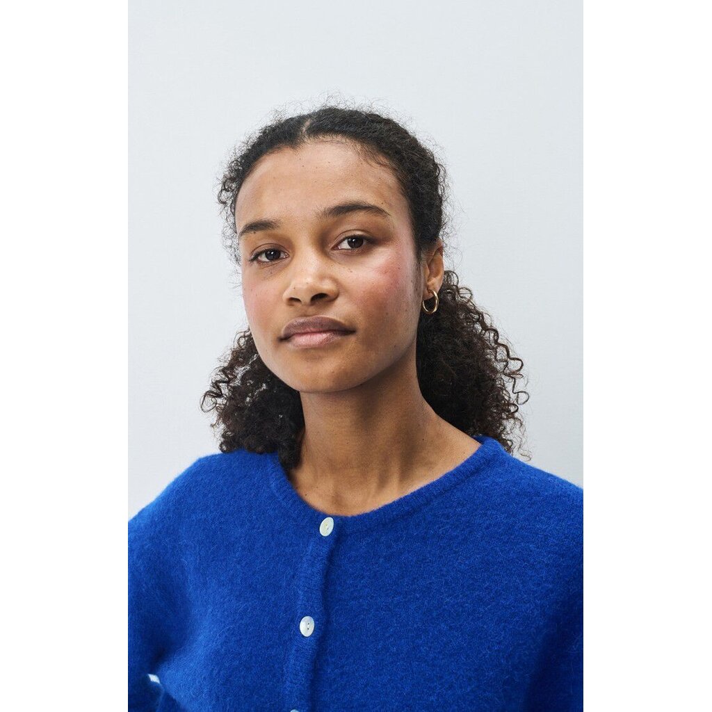 American Vintage vest VITO19EE26 in bleu royal