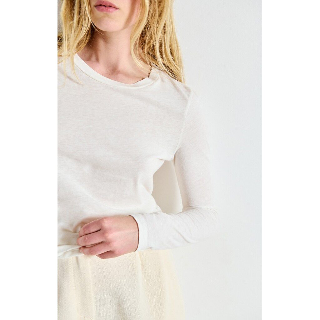 American Vintage t-shirt GAMI28E26 blanc