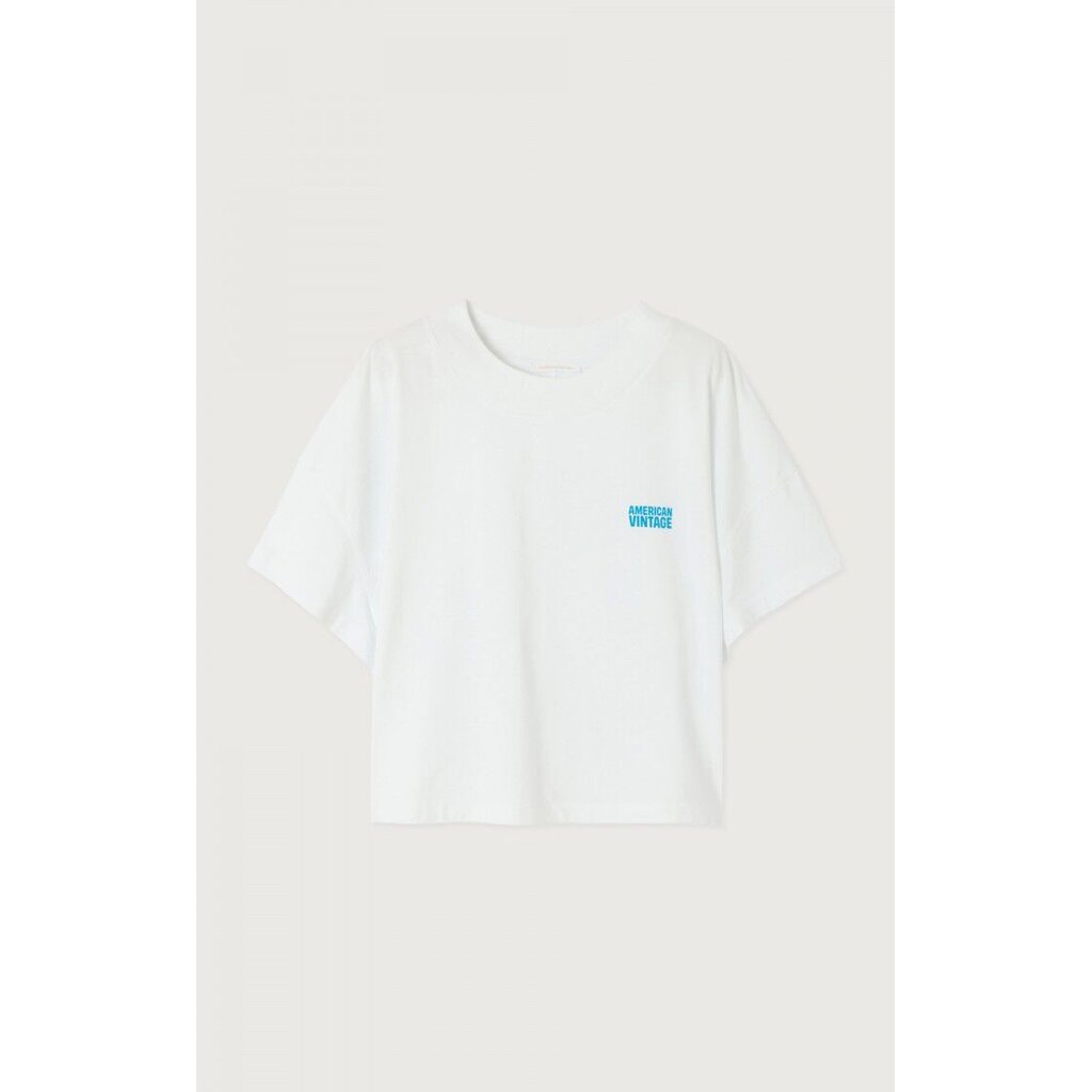 American Vintage t-shirt GIX02BE26 in blanc