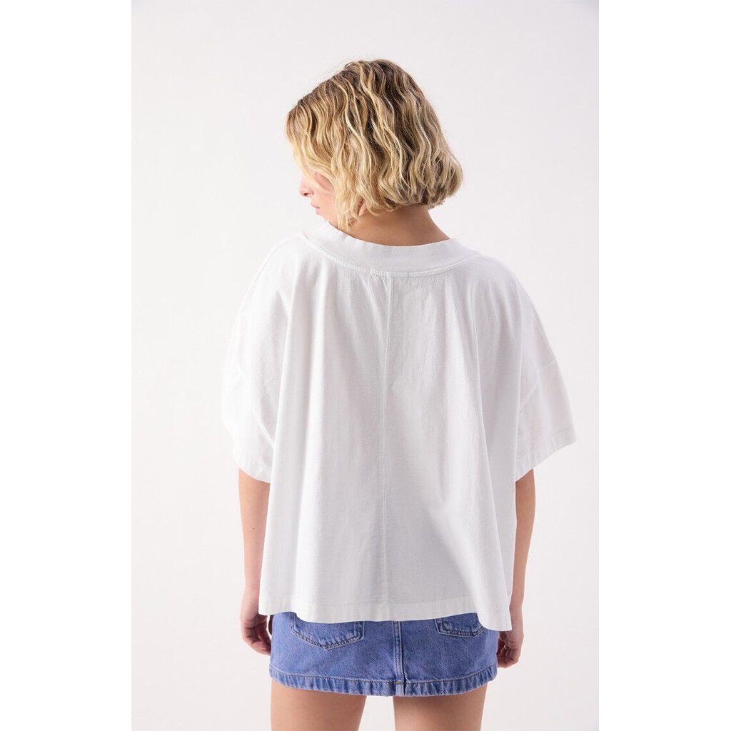 American Vintage t-shirt GIX02BE26 in blanc