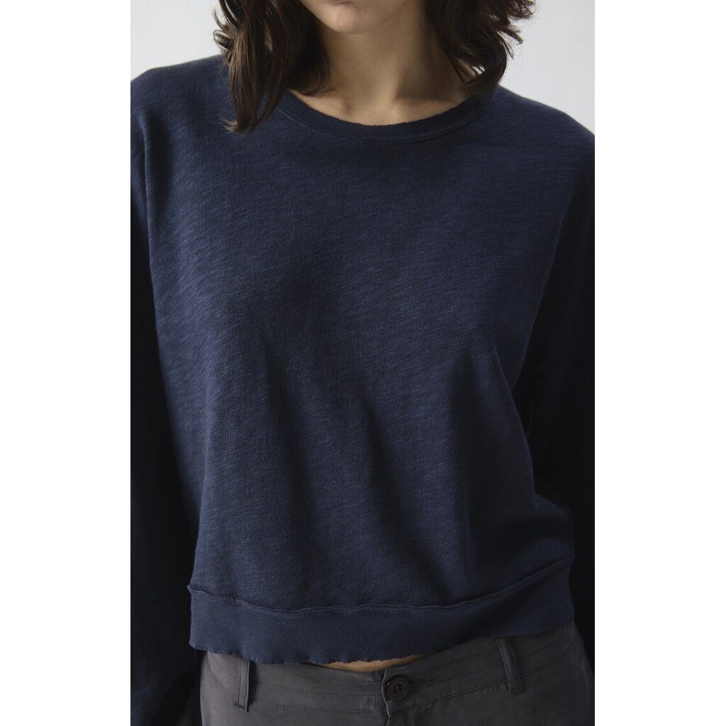 American Vintage t-shirt SON02GE26 in navy blue vintage