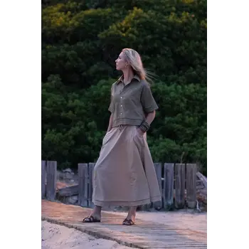 The Perfect blouse Milan in olive