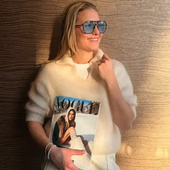 Studio Lavendel polo in ecru