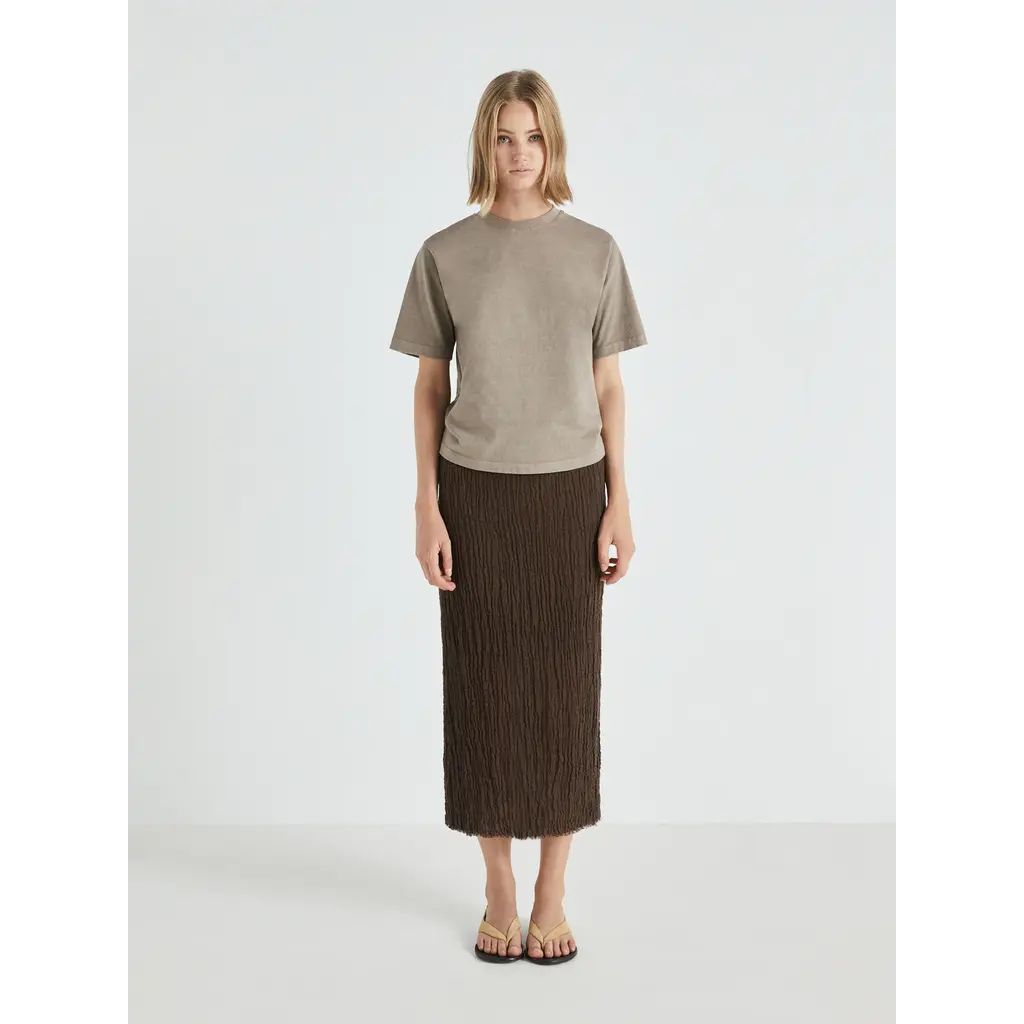 Masscob t-shirt Vik in taupe