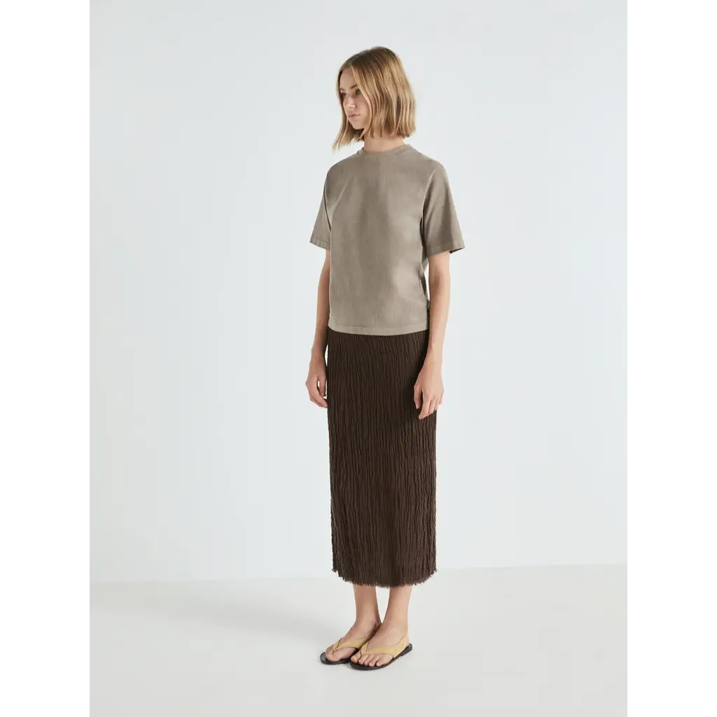 Masscob t-shirt Vik in taupe