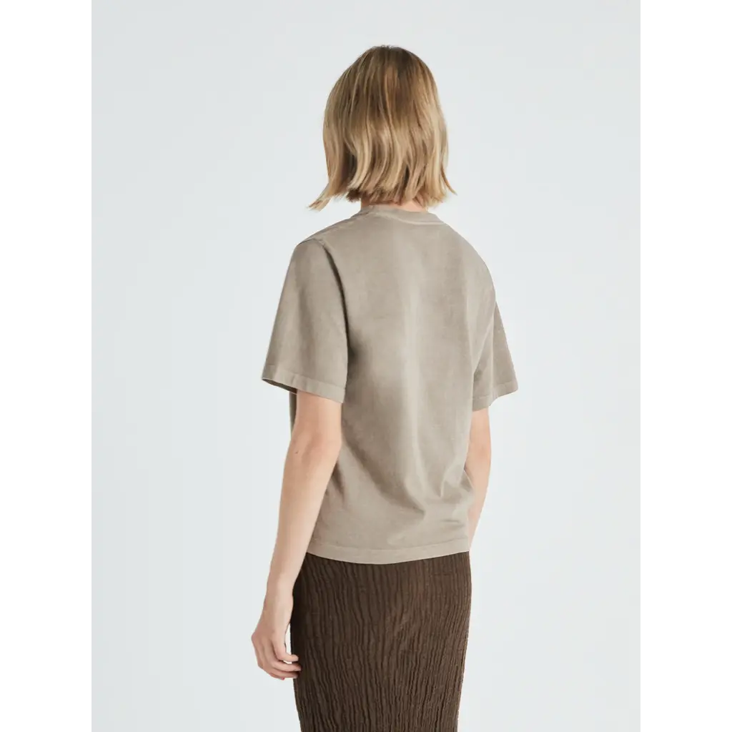 Masscob t-shirt Vik in taupe