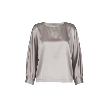 No Man's Land top in pale mink