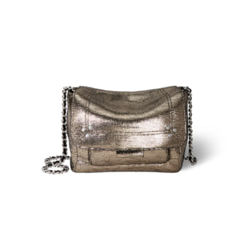 Jérôme Dreyfuss tas Lulu S in lamé champagne